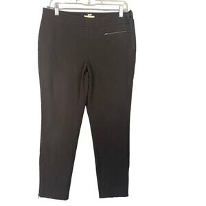 Eileen Fisher Black Ankle Zipper Pull On Pants Jeggings Women Sz S